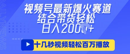 视频号最新爆火ai民国美女视频，轻松百万播放，结合带货日入数张-小哥网