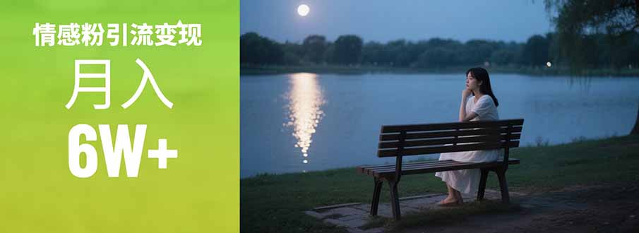 情感粉引流变现实操课：单月变现6w+，情感粉引流变现实操课-小哥网