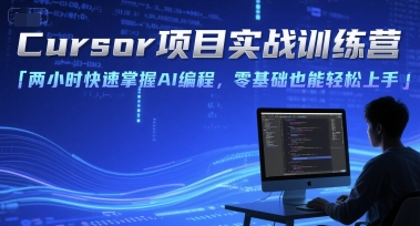 Cursor项目实战训练营，两小时快速掌握AI编程，零基础也能轻松上手-小哥网