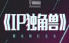 IP独角兽，孵化网红企业，ip教程