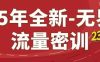 25年全新无界流量密训23.0，淘系精品系列课