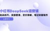 小红书DeepSeek运营课，选品技巧、货源管理、定价策略、笔记封面制作