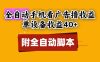 全自动看广告撸收益，单设备收益40+，可矩阵，附脚本，小白必选【揭秘】