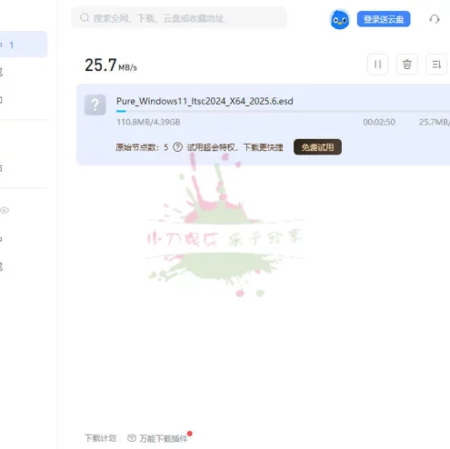 迅雷2025Beta v25.0.3.1090绿色精简版